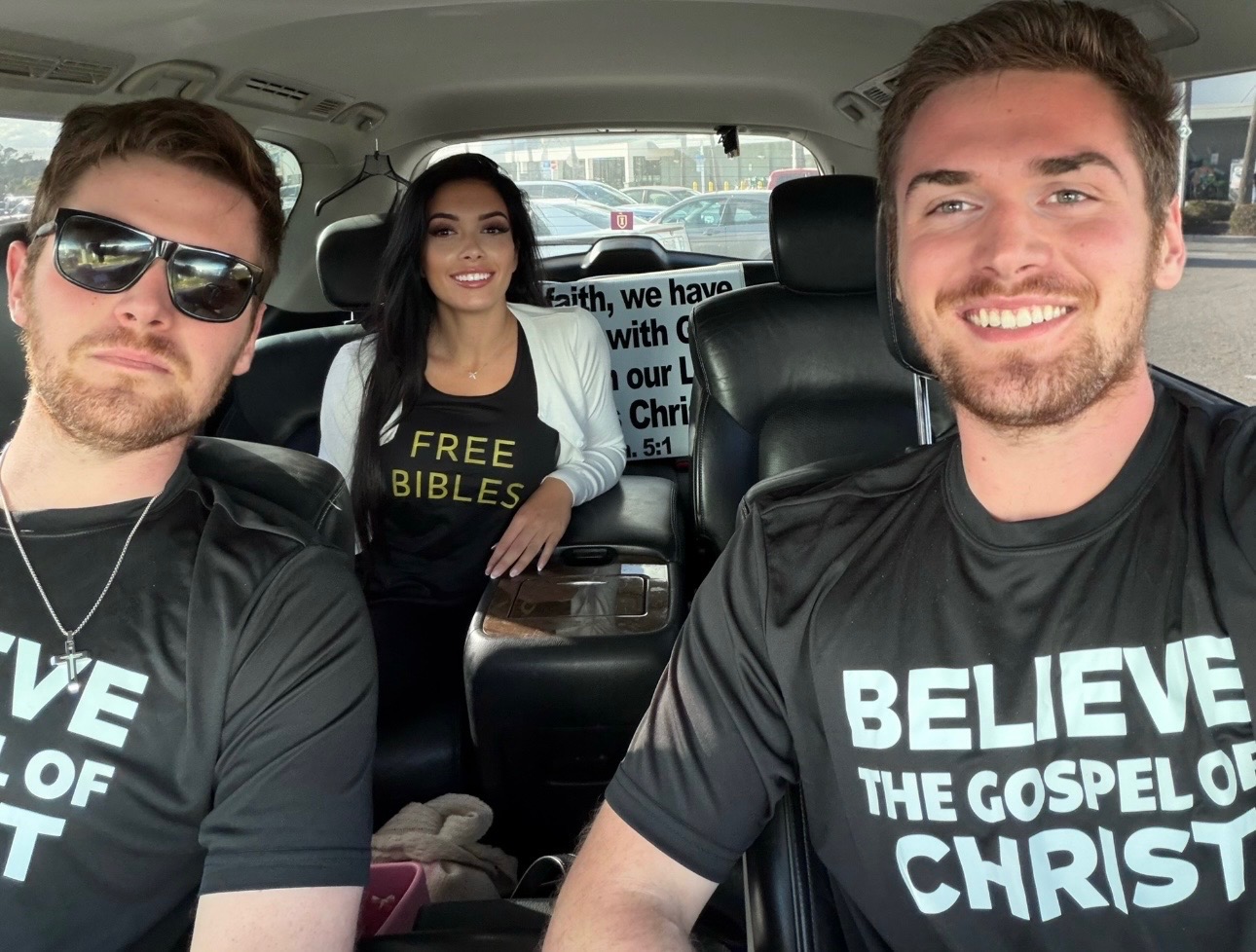 Free Bibles Now team at outreach event